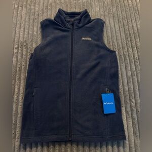 columbia fleece vest